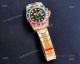 Swiss Replica Gold Rolex GMT Saru Rainbow Diamond Automatic Watch (4)_th.jpg